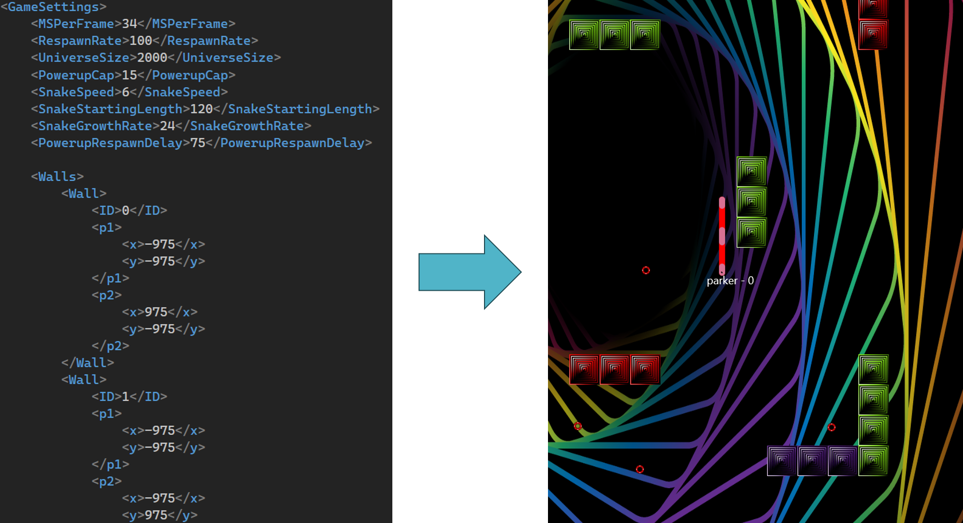Game World Customization via XML image